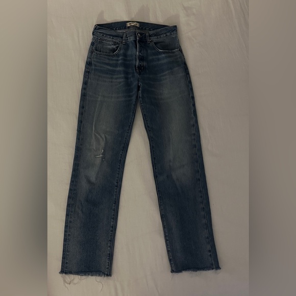 Madewell The Dean Easy Straight Jean NWOT - Picture 2 of 7